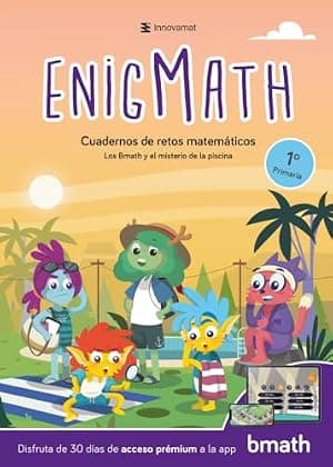 Portada de Enigmath. Cuaderno de retos matemáticos