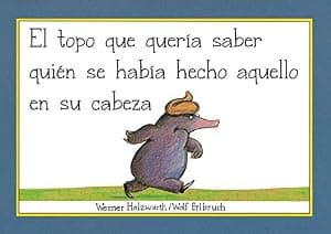 Portada de El topo que quería saber quién se había hecho aquello en su cabeza