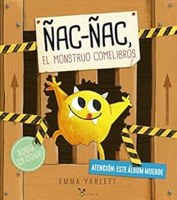 Portada de Ñac-ñac, el monstruo comelibros