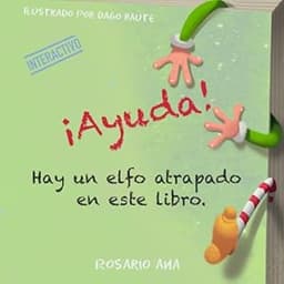 Portada de ¡Ayuda! Hay un elfo atrapado en este libro